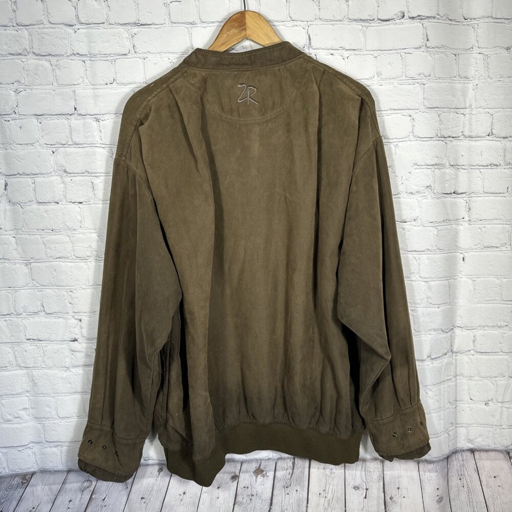 Zero Restriction Golf Pullover Large Brown Long S… - image 11